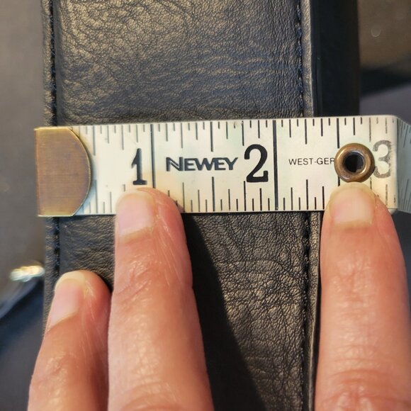 KGB Studio Black Vinyl Satchel - BRAND NEW, NEVER USED - Picture 12 of 14